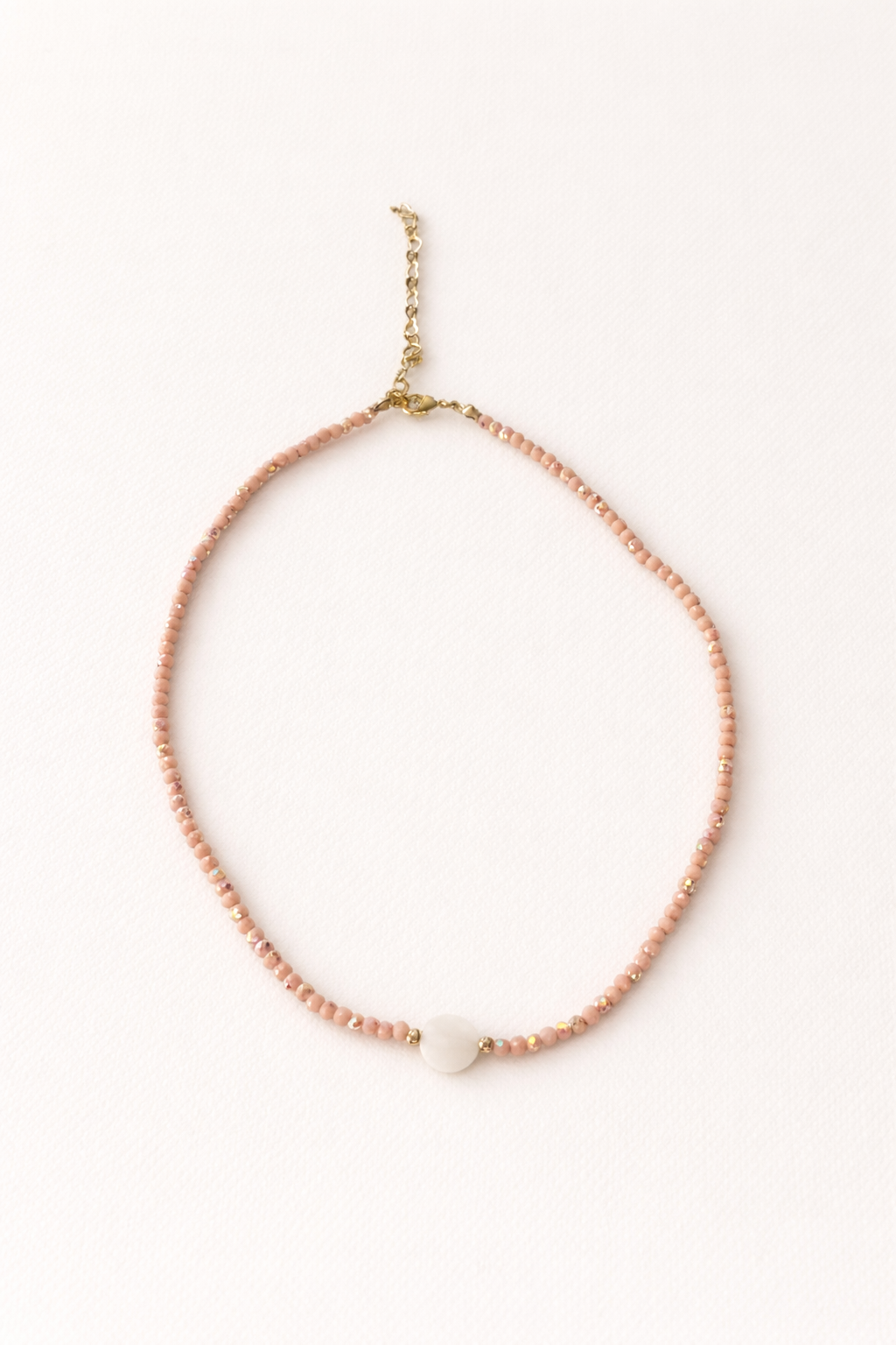 Blush Moonstone Necklace