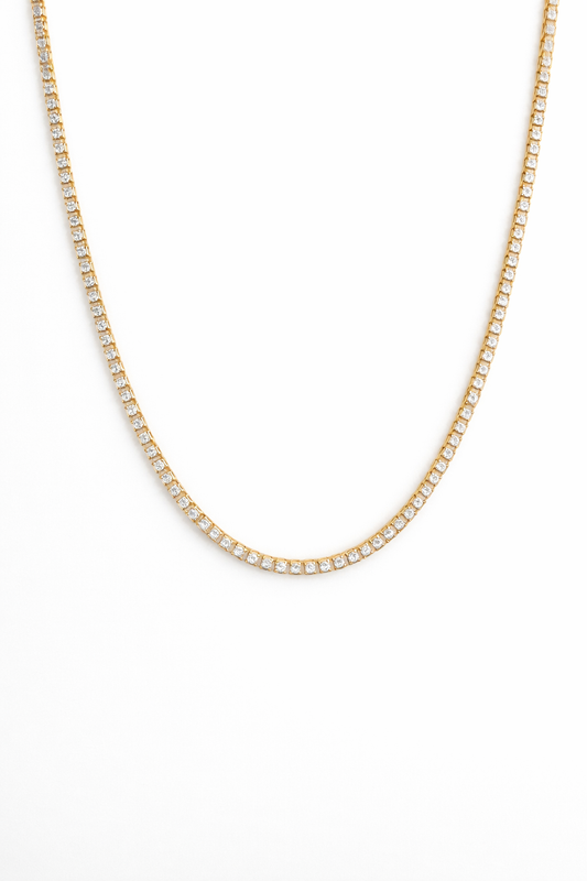 Patricia Diamond Tennis Necklace