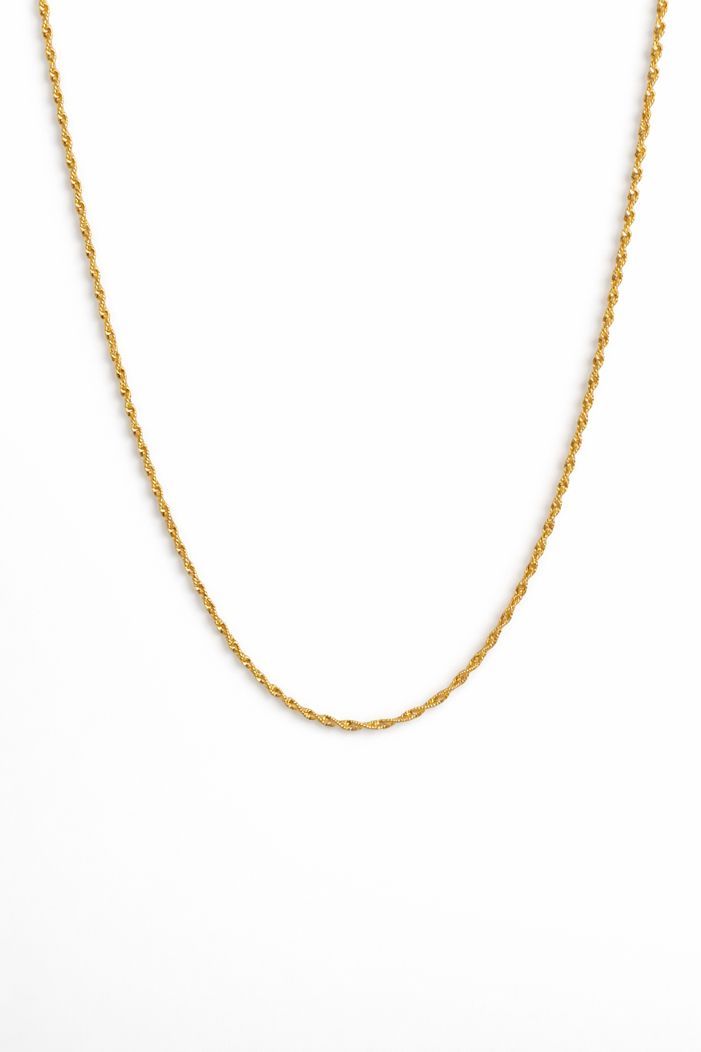 Aurora Twist Chain Necklace