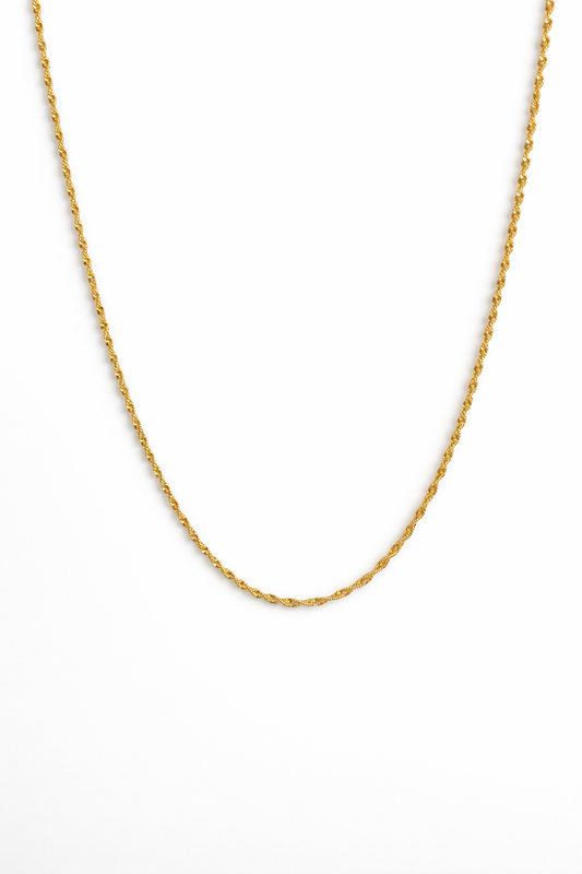 Aurora Twist Chain Necklace