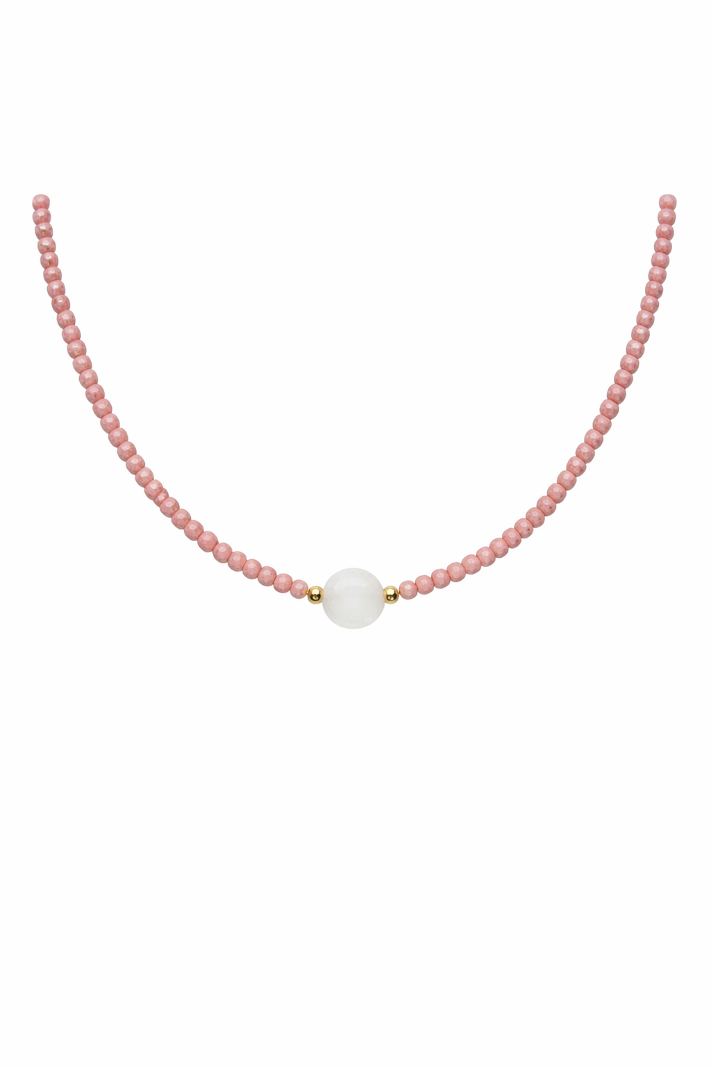 Blush Moonstone Necklace
