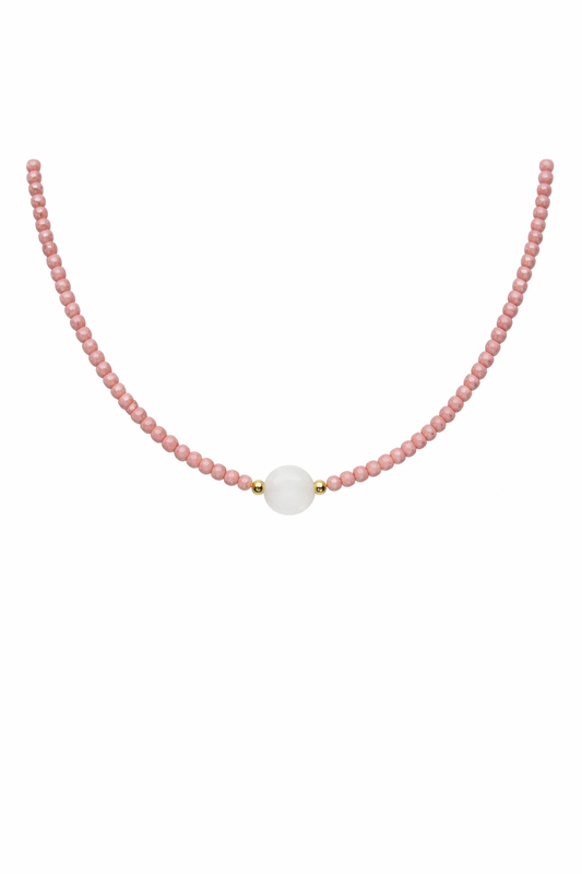 Blush Moonstone Necklace